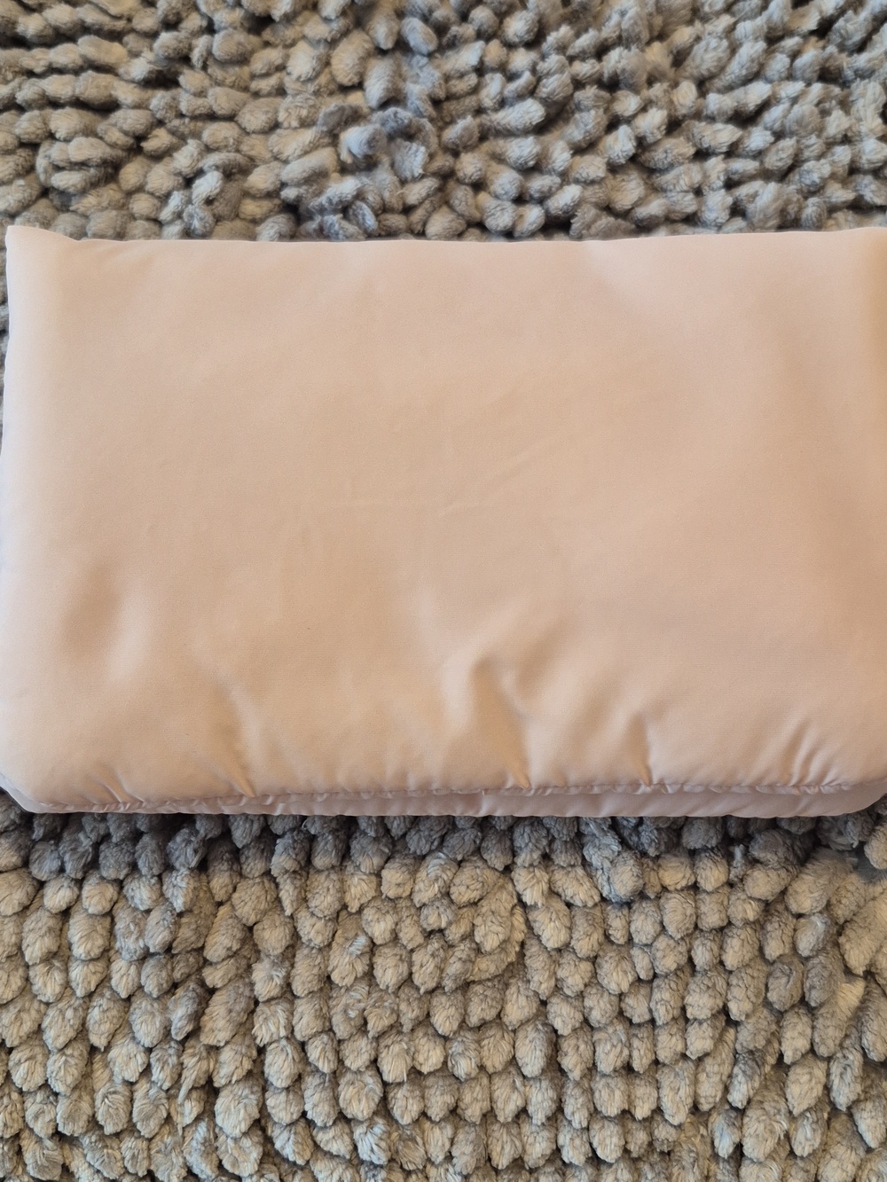 NWT Dior Blush Satin Clutch with Silver CD Emblem [B5-5] - Picture 2 of 9